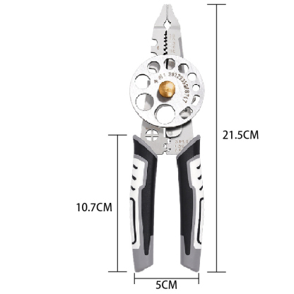  9-in-1 Wire Stripping Pliers - Multi-Tool for Electricians