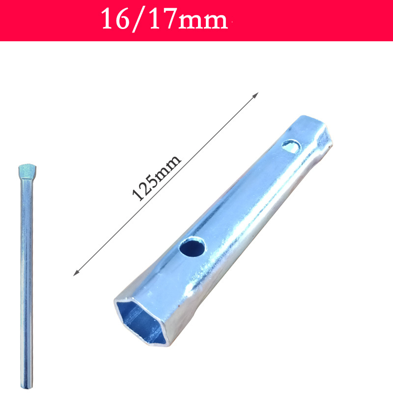 Professional-Grade Hollow Core Socket Wrench Set – Carbon Steel Zinc Plated for Plumbing, Appliance, Auto & Bike Repair (Includes Leverage Bar)