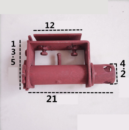 No-Weld Heavy-Duty Cargo Tie-Down with Fine-Tooth Threading – Compatible with Parallel & C-Channel Steel – Truck Lashing Winch, Tightening Ratchet, Fastening Tool