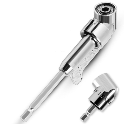 90° & 105° Magnetic Screwdriver Angle Adapter – Reach the Unreachable with Power Drill Corner Extension Bits