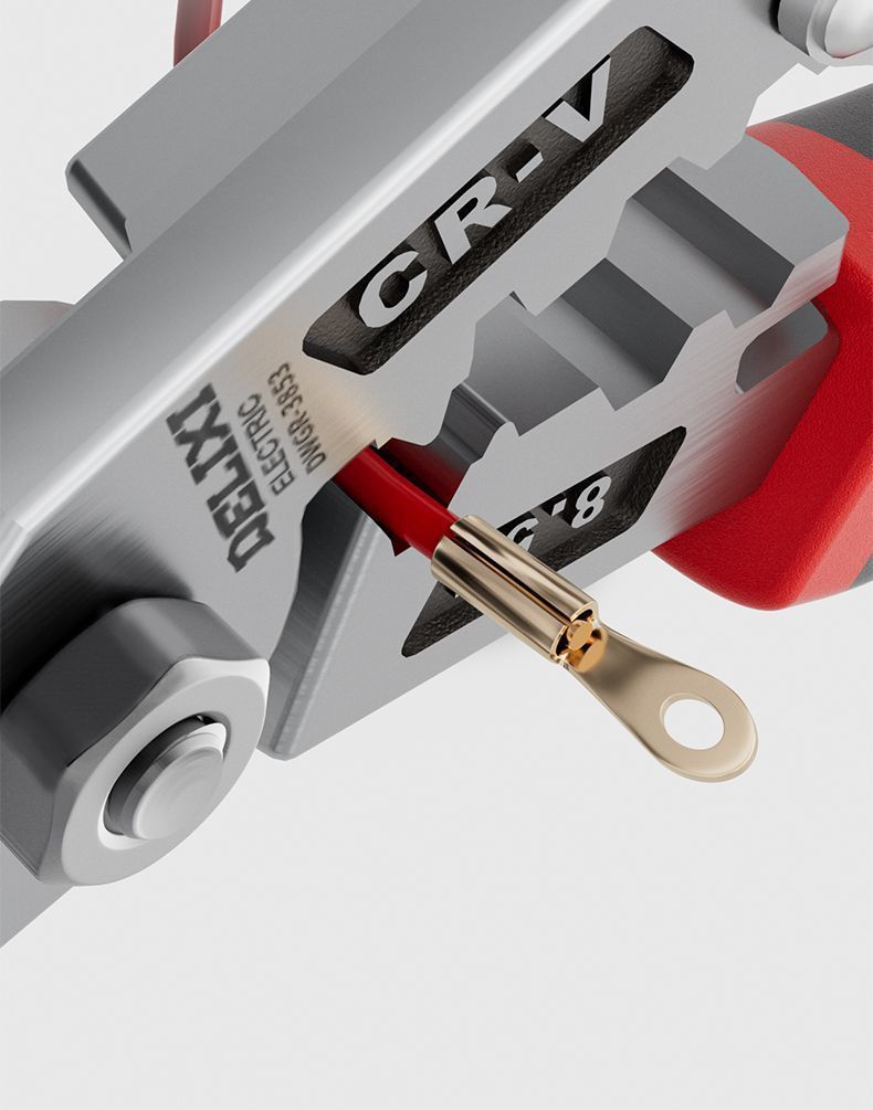 Industrial-Grade Tin Snips - CRV Chrome Vanadium Steel, Wire Stripper & Crimper 2-in-1, Aviation Snip for Stainless Steel & Light Gauge Metal