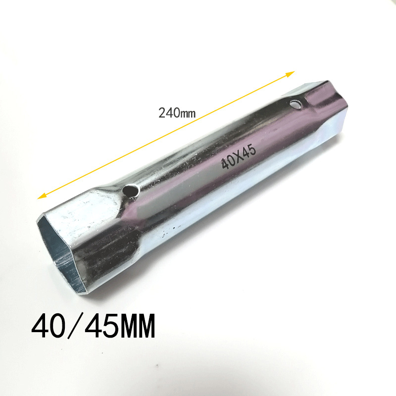 Professional-Grade Hollow Core Socket Wrench Set – Carbon Steel Zinc Plated for Plumbing, Appliance, Auto & Bike Repair (Includes Leverage Bar)