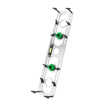 2mm Stainless Steel Shower Mixer Valve Installer – Adjustable Cold & Hot Water Pipe Leveling Tool with Precision Scale