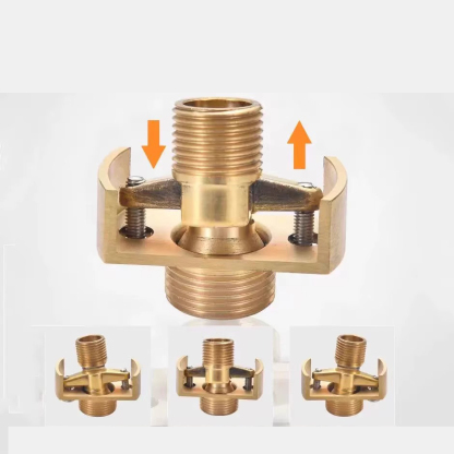 Universal 40° Adjustable Shower Elbow Connector - Heavy-Duty Brass Angle Correction Fitting for 150mm Faucet & Shower Head Installation