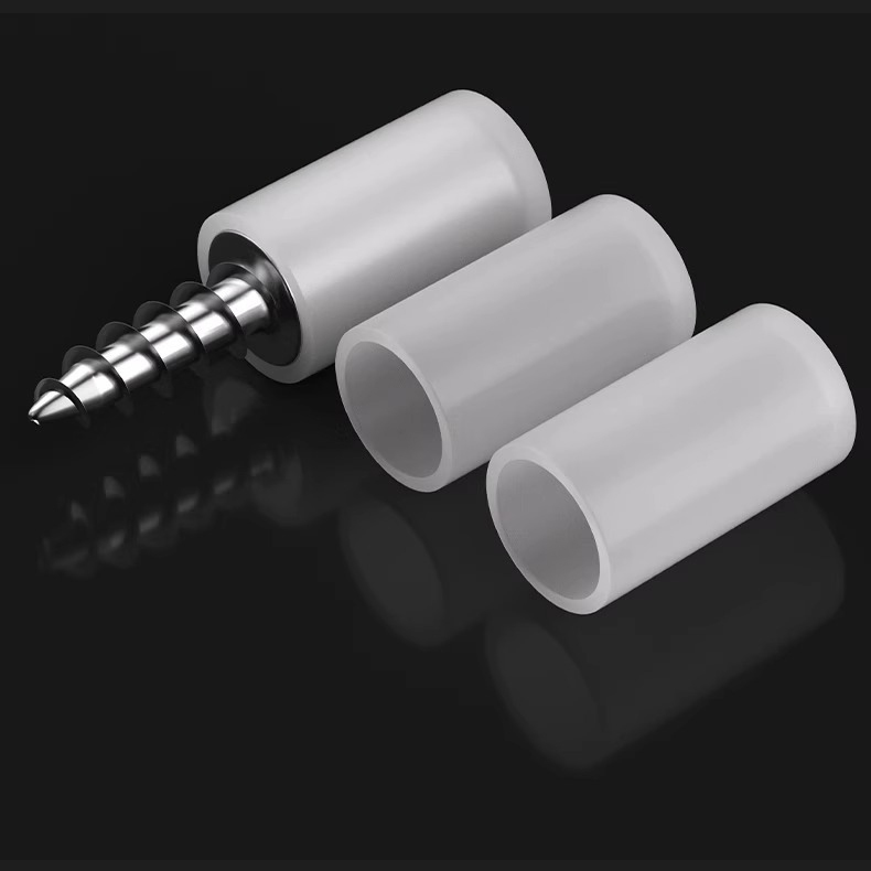 20-Pack Self-Tapping Screw Shelf Supports - Heavy Duty Cold-Rolled Steel Bracket for Bookshelf, Wardrobe, Cabinet with Dust-Proof Caps