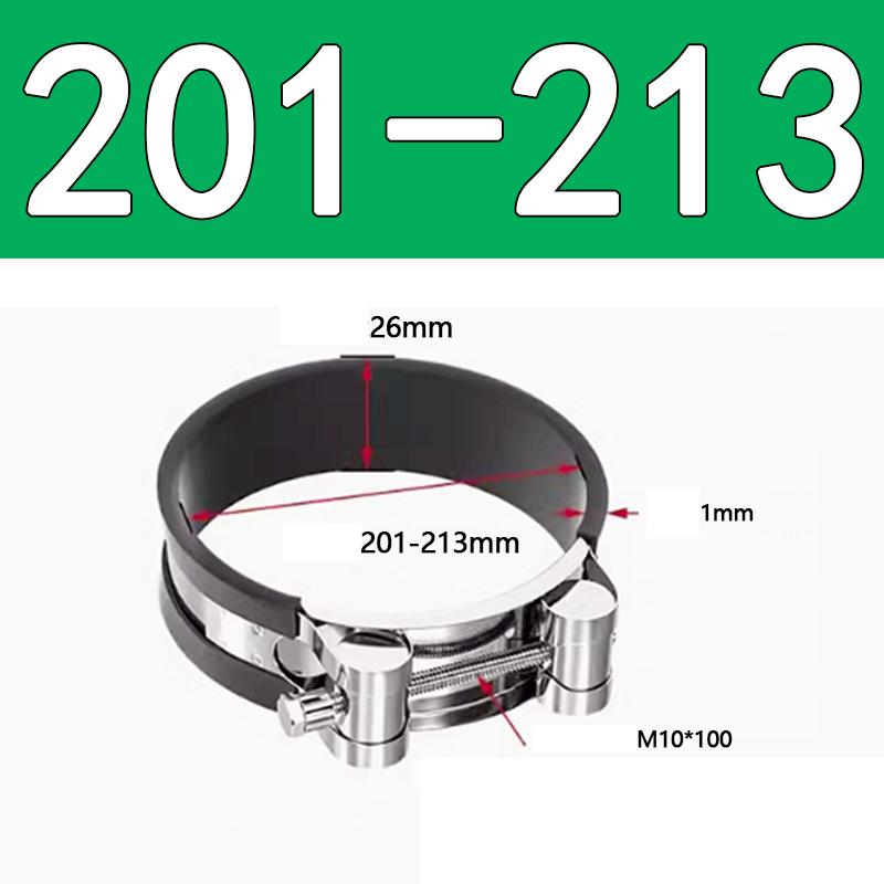 Heavy Duty Hose Clamp - Reinforced European Style Pipe Clip, Corrosion Resistant Galvanized Carbon Steel, for PVC Pipe & Hose Fixing