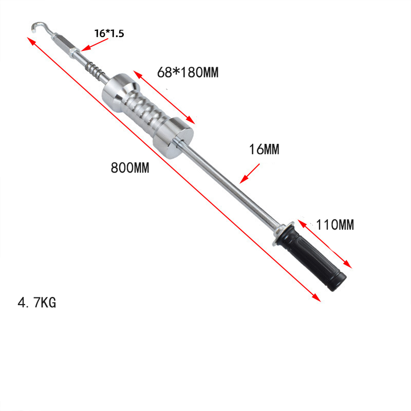 Heavy Duty One-Piece Forged Auto Body Pull Hammer Kit – Multi-Function Rust-Resistant Dent Puller & Repair Tool with Ergonomic Handle for Car Panel Beating