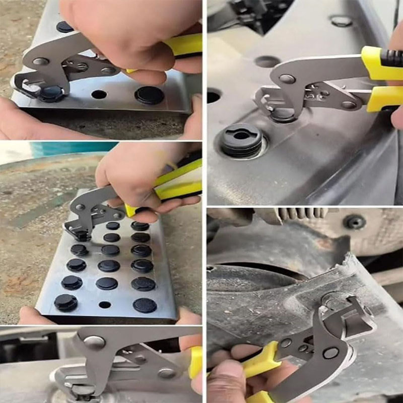 Upgraded Automotive Clip Pliers - Non-Destructive Removal Tool | Quick-Release Fastener Pliers for Plastic Clips | Car Interior Panel Repair Tool