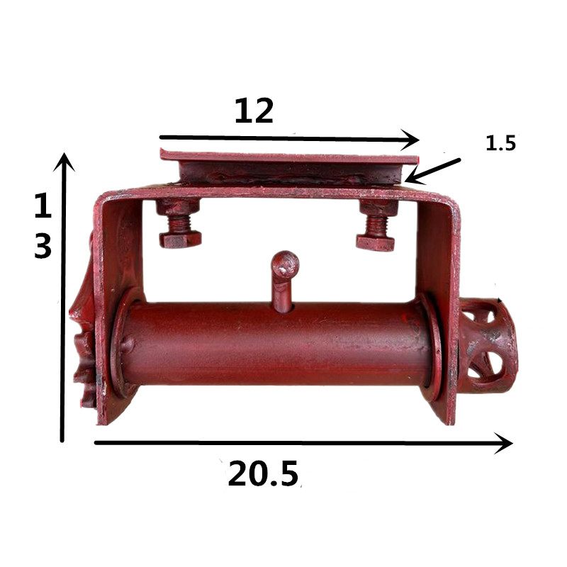 No-Weld Heavy-Duty Cargo Tie-Down with Fine-Tooth Threading – Compatible with Parallel & C-Channel Steel – Truck Lashing Winch, Tightening Ratchet, Fastening Tool