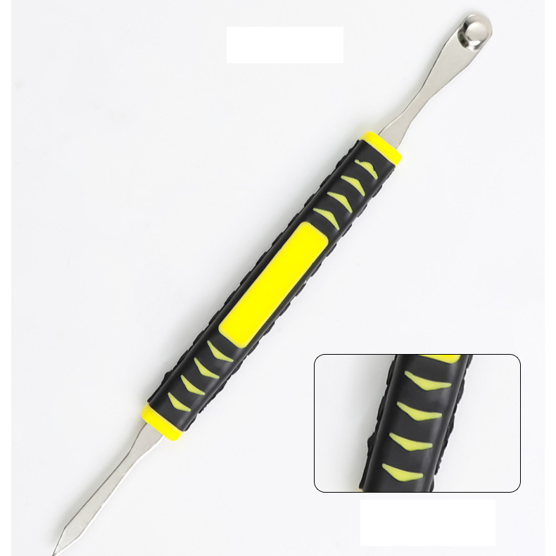 Professional 6-Piece Repair Spudger Kit - Universal Metal Pry Tools for Phones, Tablets & Laptops | Anti-Slip Grip | Precision Opening Tools | Say Goodbye to Broken Fingernails!