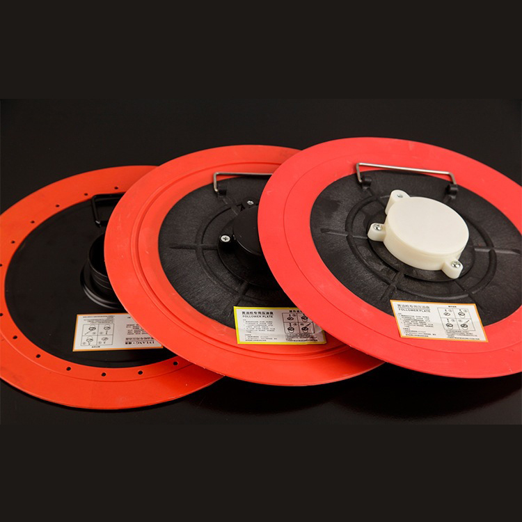 Heavy-Duty Grease Gun Adapter Plate - Dual Thread (56mm & 60mm) | Universal Suction Plate for 13KG & 15KG Lubricant Cartridges | Anti-Leak, Low-Residue Design with Dust Cover (Iron/Plastic Options)