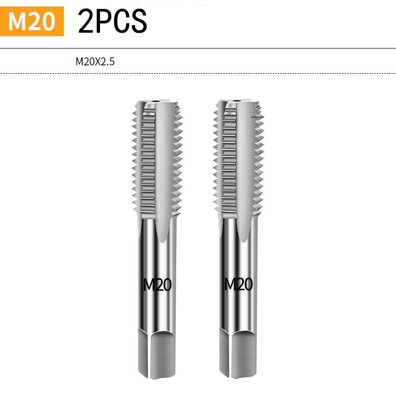 9Cr18 Bearing Steel Tap and Die Set - Non-Slip Design, Secure Locking, Effortless Threading