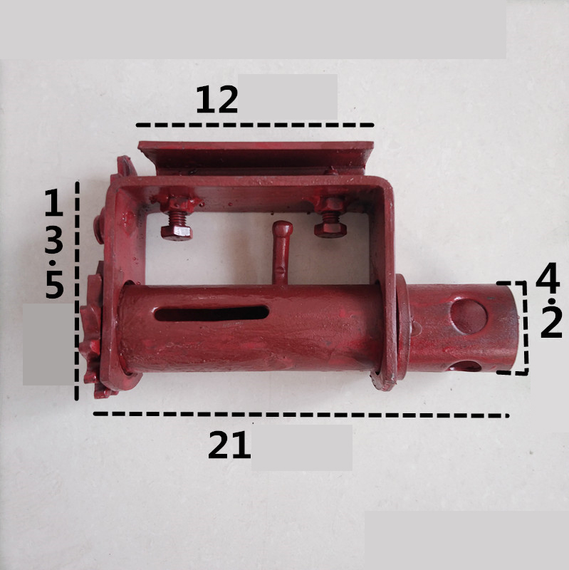No-Weld Heavy-Duty Cargo Tie-Down with Fine-Tooth Threading – Compatible with Parallel & C-Channel Steel – Truck Lashing Winch, Tightening Ratchet, Fastening Tool