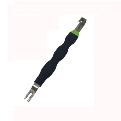 Dual-End Circuit Breaker Bar | Automotive Wire Harness Clip Removal Tool | Specialized Electrical Connector Pry Bar | Non-Slip Handle | 190mm