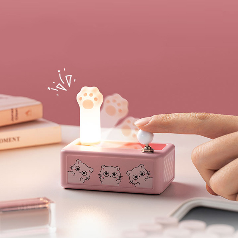 Creative Magnetic Night Light - Versatile Desk Decor, Bedroom Ambient Lighting, and Outdoor Camping Companion with Stress-Relief Feature