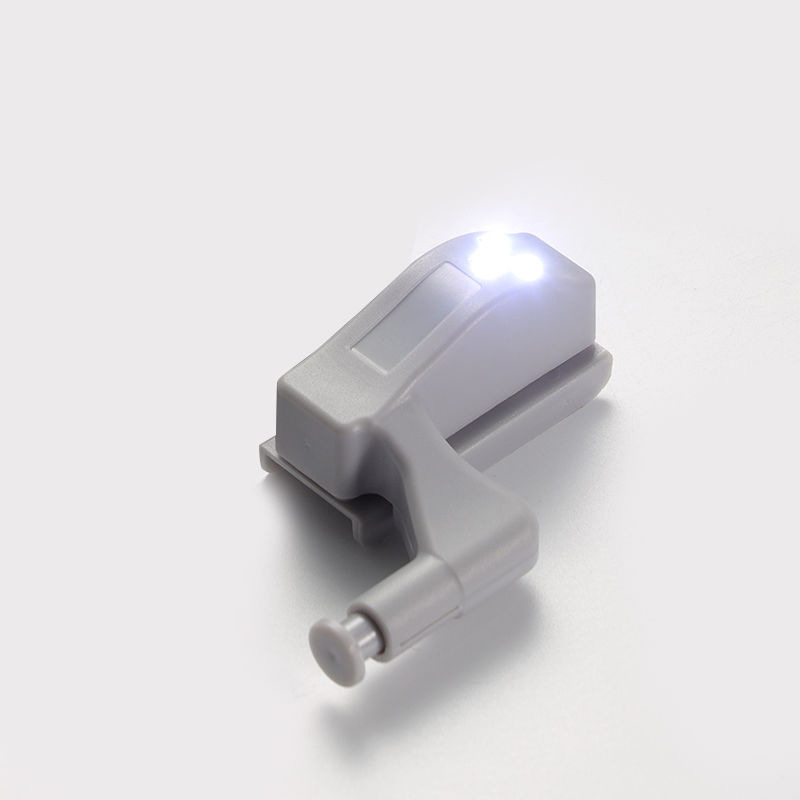 Smart LED Hinge Light - Motion-Activated, No Wiring Needed, Silent Closing, Dual Color Temperature, Long-Lasting Battery for Cabinets, Wardrobes & Closets