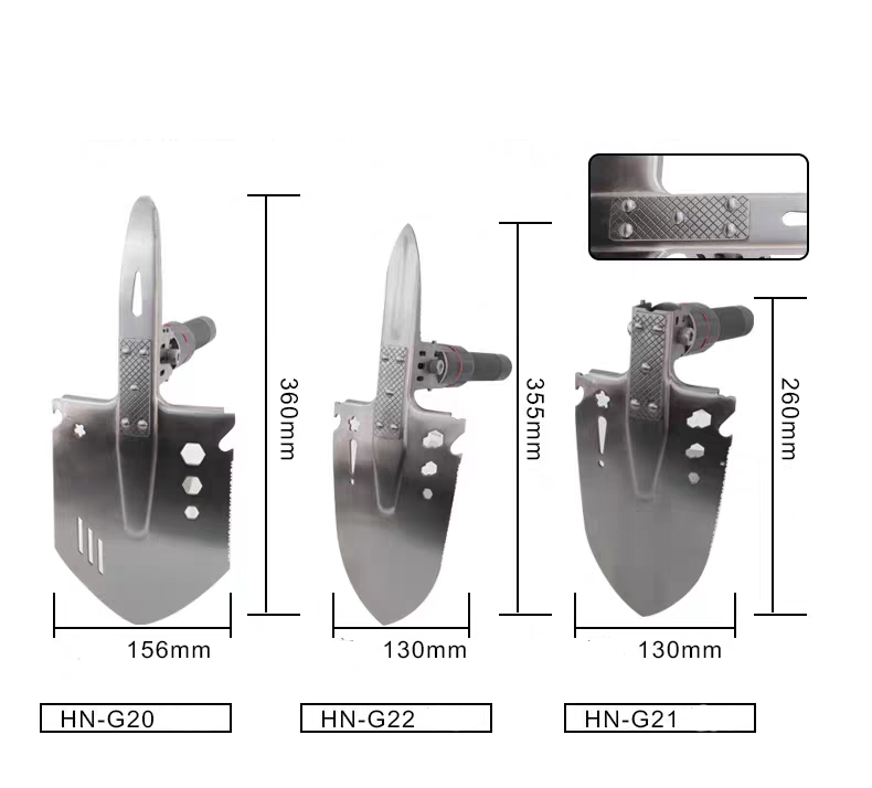 Multi-function outdoor shovel