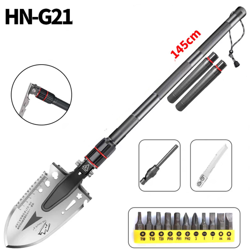 Multi-function outdoor shovel