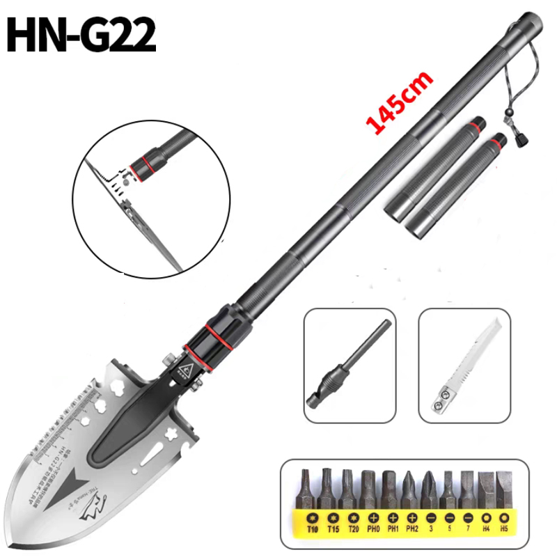Multi-function outdoor shovel