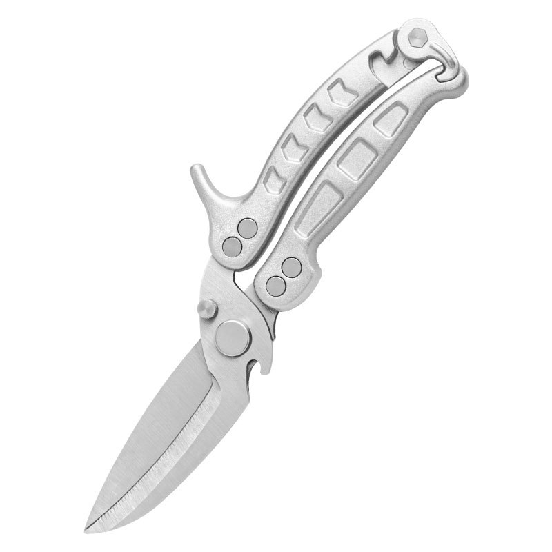 Professional Heavy-Duty Kitchen Scissors, Detachable Chicken Bone Scissors with Shark Teeth, Multi-Purpose Stainless Steel Poultry Shears