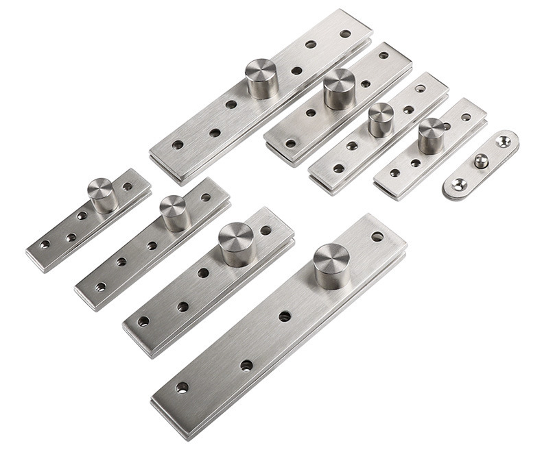 Heavy-Duty 360° Invisible Pivot Hinge - Center & Offset Axis for Secret Passage Doors, Revolving Doors, Hidden Door Systems