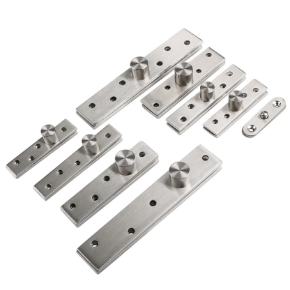Heavy-Duty 360° Invisible Pivot Hinge - Center & Offset Axis for Secret Passage Doors, Revolving Doors, Hidden Door Systems