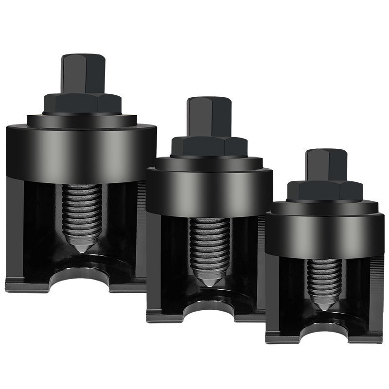 Ball Joint Puller - Heavy-Duty Anti-Rotation Tool for Tie Rods & CV Joints. Forged Steel Design for Manual & Impact Wrench Use on Trucks & Buses.