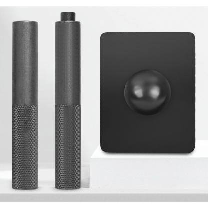 Motorcycle Valve Spring Removal & Installation Tool Kit - 3-Piece Scooter Cylinder Repair Set with High Carbon Steel Anti-Rust Design