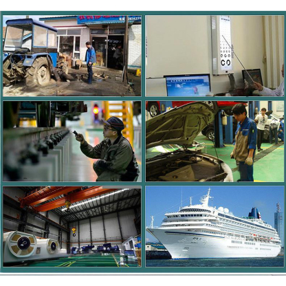 360° Adjustable Extendable Car Inspection Mirror with LED Light – Portable Engine & Undercarriage Inspection Tool for Vehicle & Mechanical Maintenance