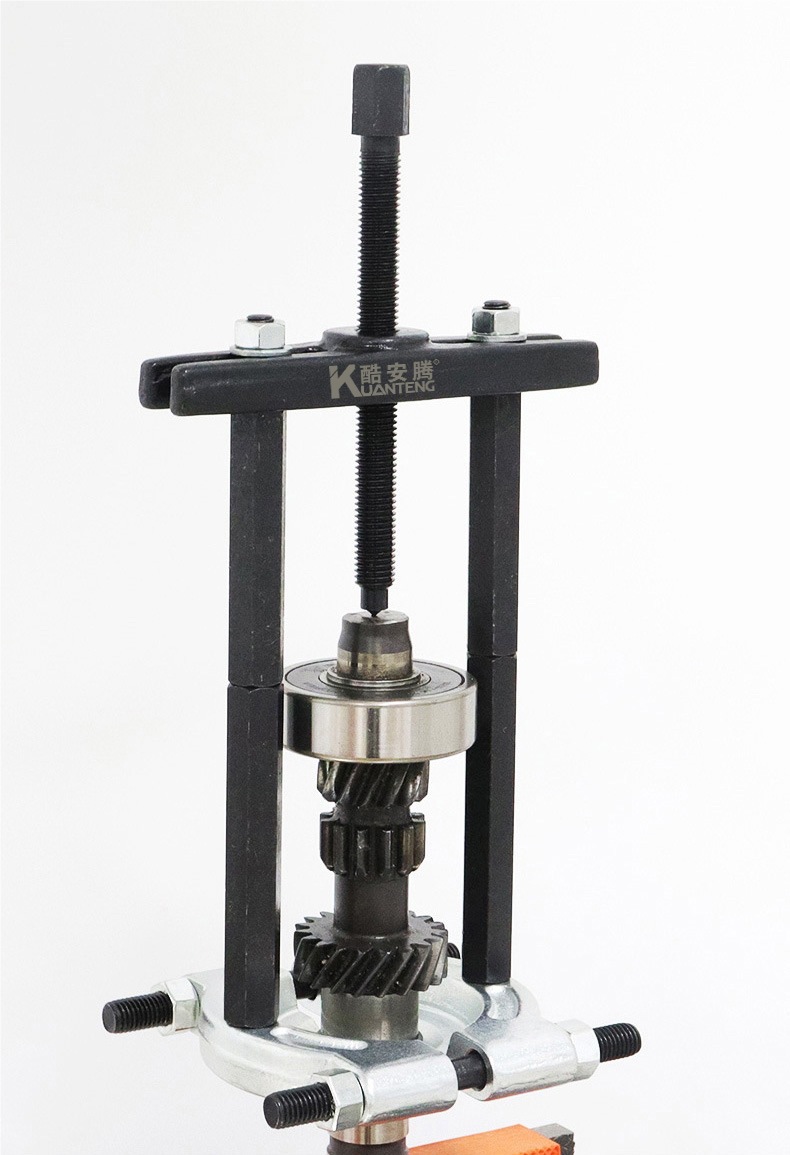 Industrial-Grade Bearing Puller Set 14-Piece | CR-V Chrome Vanadium Steel | Heavy-Duty Dual-Arm Puller | Automotive Transmission Axle Bearing Removal Tool Kit