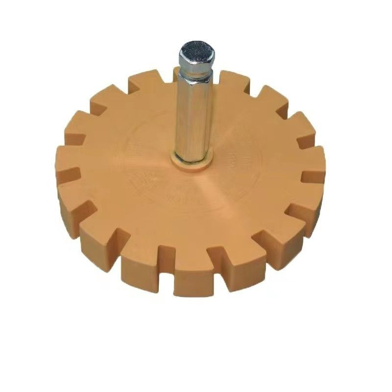 Revolutionize Your Detail Work｜Universal Rubber Decal & Adhesive Remover Wheel｜Paint-Safe, Ultra-Durable｜Fits Angle Grinders, Drills & Power Tools｜Perfect for Wheels, Paint & Glass