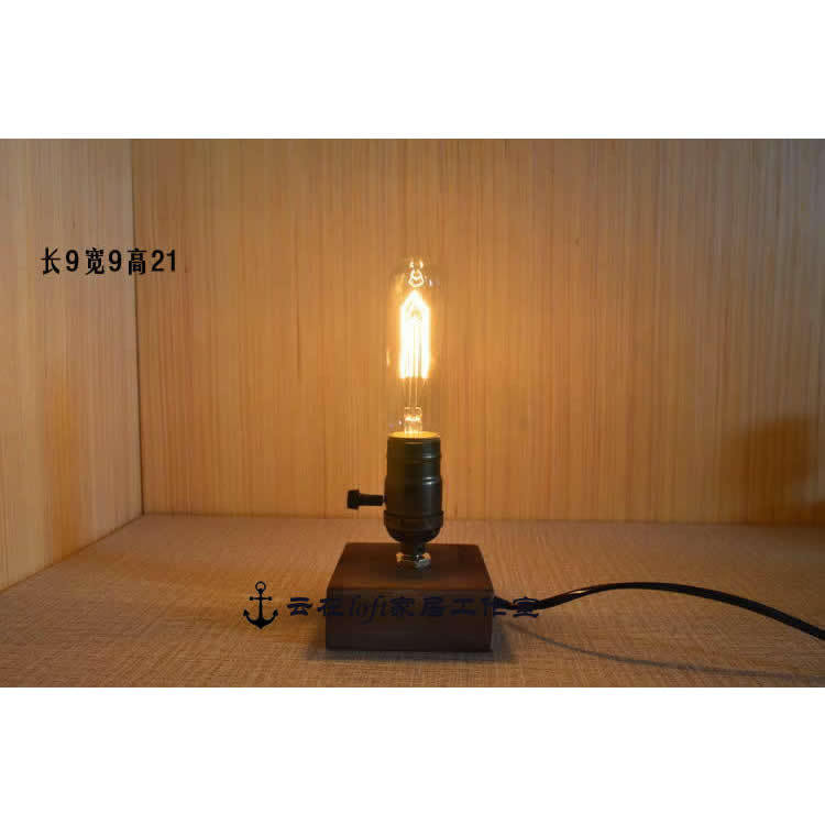 DIY Industrial Pipe Table Lamp | Retro Bronze Finish Iron Desk Light | Customizable Bedside Lamp | Minimalist Decorative Light for Bar, Café, Study & Bedroom