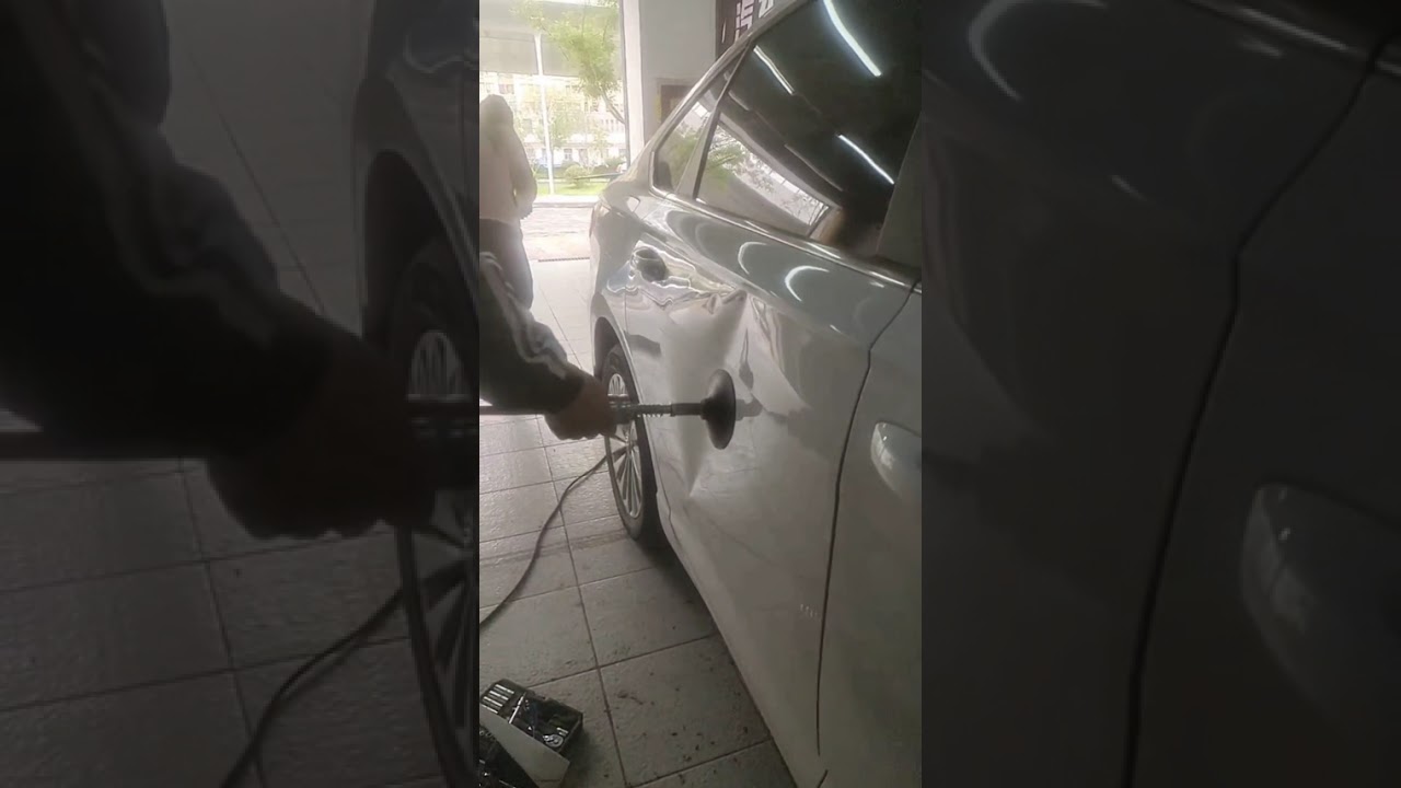 Car Dent Repair Kit - No Paintwork & Preserves Factory Finish - 12cm+8cm Suction Cup & Puller Set - Easy DIY Fix