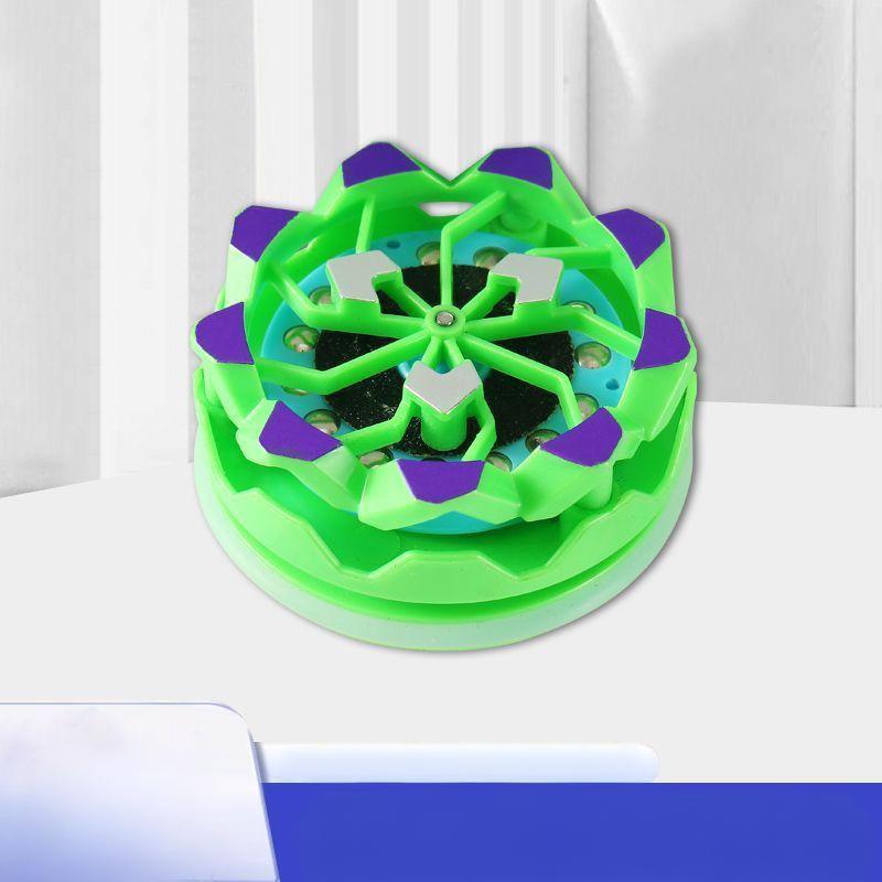 Handheld spinning firework top