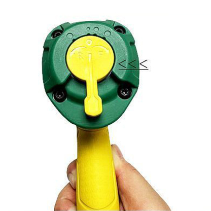 Heavy-Duty 1500N·m Compact Pneumatic Impact Wrench – Lightweight 2kg, 3-Speed Adjustable, 360° Swivel Air Inlet for Automotive & Industrial Use