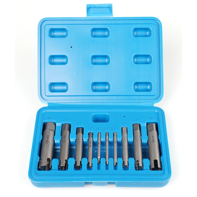 Alloy Steel Broken Tap Extractor - Reverse Spiral 3-Claw & 4-Claw Design | Universal for M3-M30 Taps | Easy Broken Tap Removal Tool