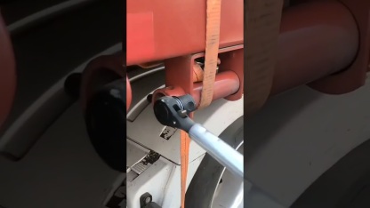 Heavy-Duty Ratcheting Tie-Down Wrench – Extended Multi-Function Pry Bar, Chromium Vanadium Steel Forging, Bidirectional Rapid & Effort-Saving