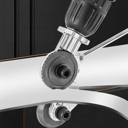 Drill-Powered Sheet Metal Shear