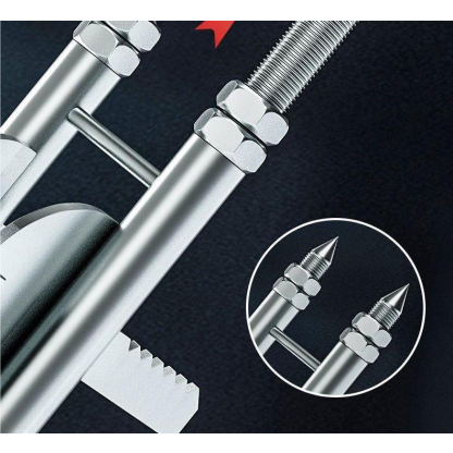 Single-Handed Wire Pulling Aid – Adjustable Length, Anti-Slip, Smooth Wiring Tool for Electrical Boxes & Panels | Effortless, Non-Damaging Wire Installation