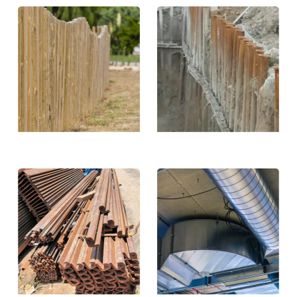 Demolition Hammer Chisel Points & Accessories - Square/Hex/Round Shank, Flat/Concave/Arc Head - for Duct Seaming, Pipe Crimping, Orchard Fencing, Flood Control Piling