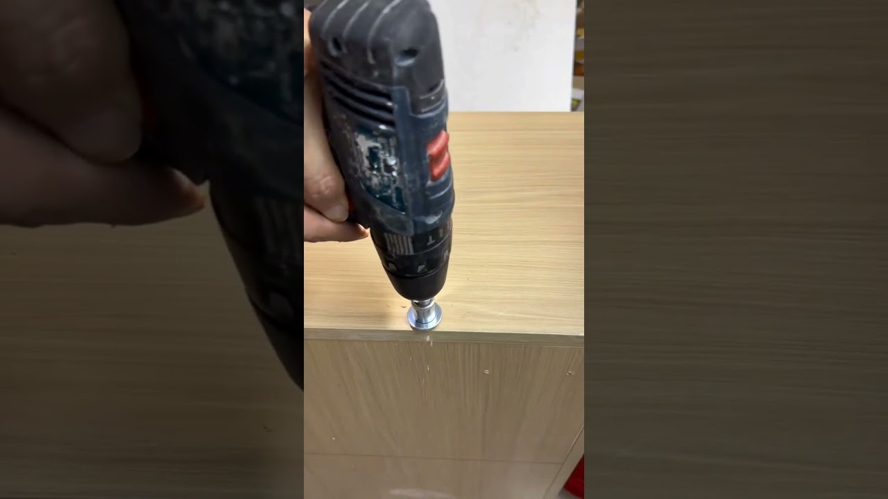 Handewei Upgraded Limited Depth Countersink Drill Bit - Adjustable Depth Woodworking Countersink Cutter with Carbide Tip, 8mm Round Shank for Bench Drill/Hand Drill/Cordless Drill