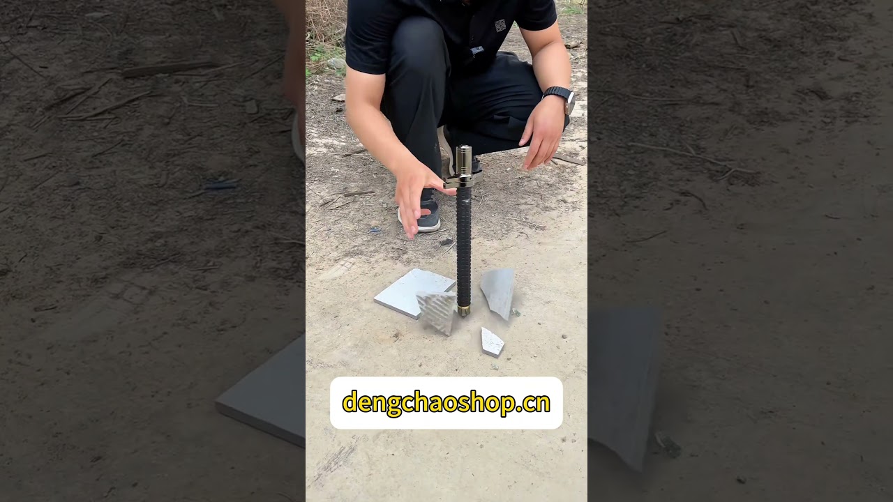 Auto-Lock Trekking Pole - For Hiking & Emergency Window Break