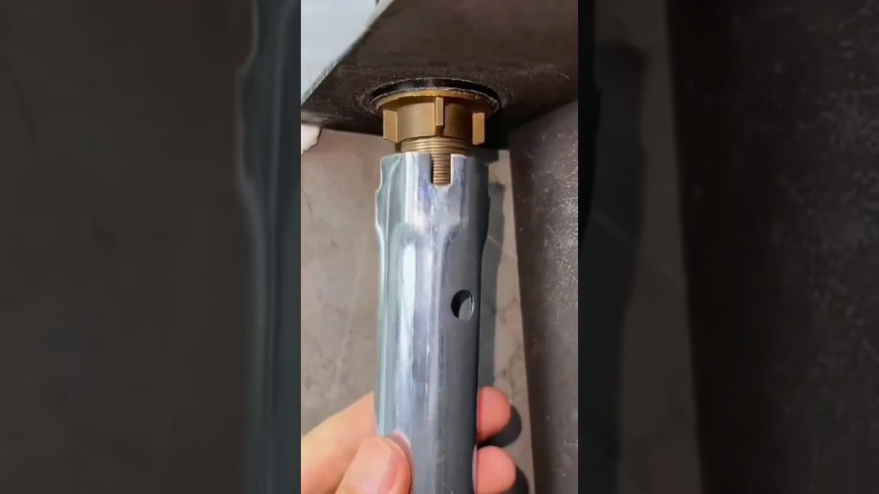 Professional-Grade Hollow Core Socket Wrench Set – Carbon Steel Zinc Plated for Plumbing, Appliance, Auto & Bike Repair (Includes Leverage Bar)