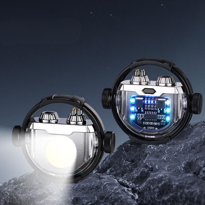 NexTorch Fusion: Windproof Arc Lighter, LED Flashlight, and Decompression Fidget Spinner