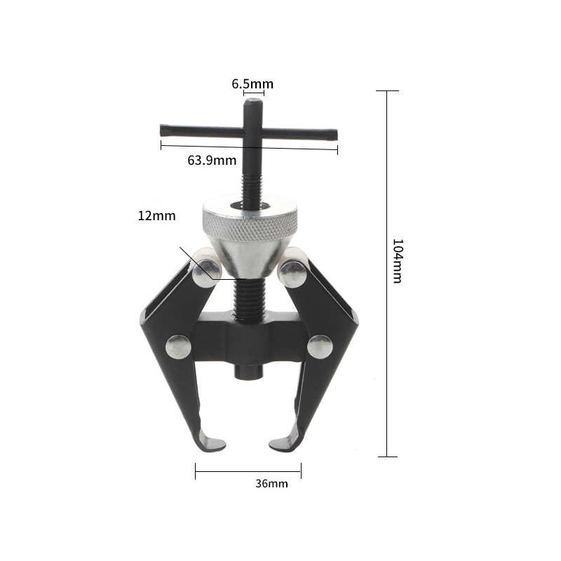 Professional Adjustable Windshield Wiper Arm Puller - Heavy-Duty 2-Jaw Puller Tool for Battery Terminal & Stuck Car Parts | Universal Automotive Repair Tool | High-Carbon Steel Construction