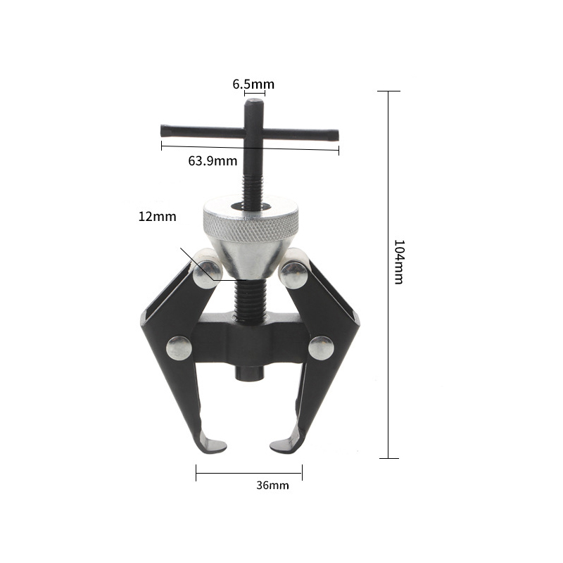 Professional Adjustable Windshield Wiper Arm Puller - Heavy-Duty 2-Jaw Puller Tool for Battery Terminal & Stuck Car Parts | Universal Automotive Repair Tool | High-Carbon Steel Construction