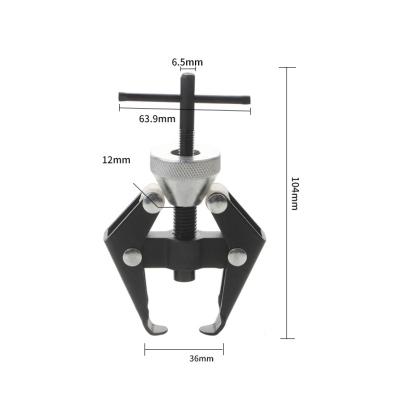 Professional Adjustable Windshield Wiper Arm Puller - Heavy-Duty 2-Jaw Puller Tool for Battery Terminal & Stuck Car Parts | Universal Automotive Repair Tool | High-Carbon Steel Construction