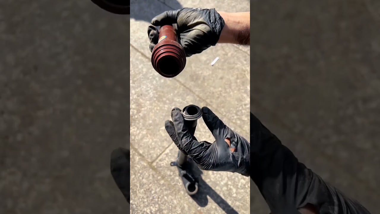 Universal Dual-Head Tower-Style Steering Stem Lower Race Bearing Installation Tool - Motorcycle & E-Bike Repair Tool Kit