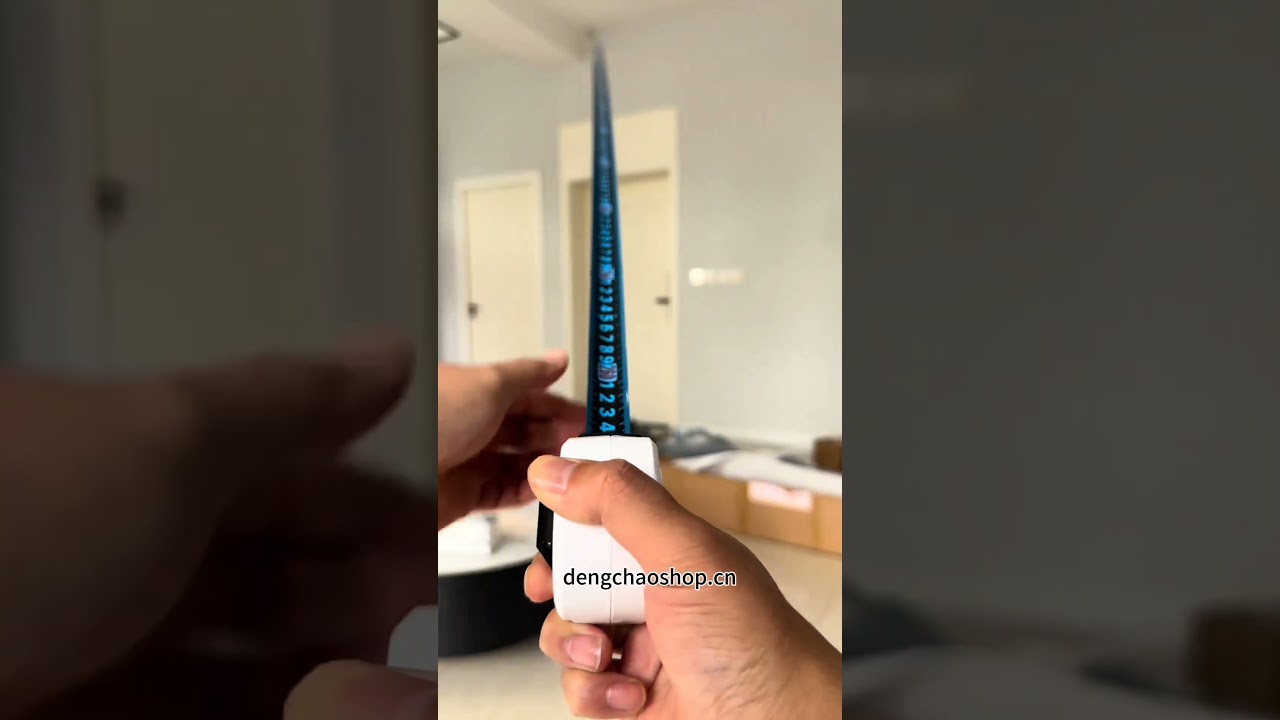 Blue Light Self-Locking Tape Measure 3m/5m/7.5m/10m - High Precision, Wear-Resistant Fluorescent Steel Ruler