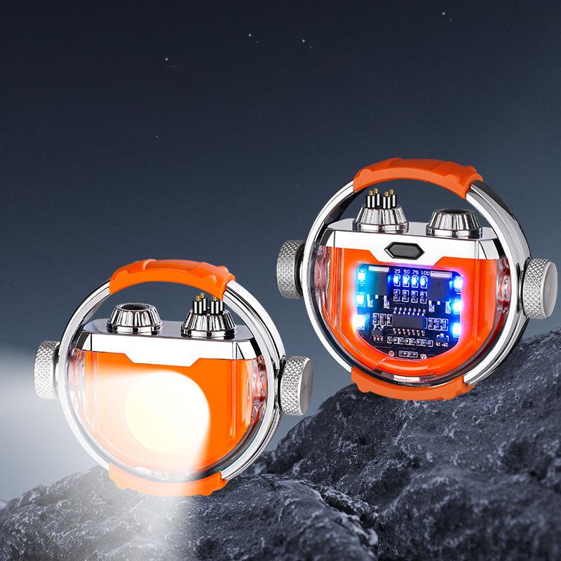 NexTorch Fusion: Windproof Arc Lighter, LED Flashlight, and Decompression Fidget Spinner